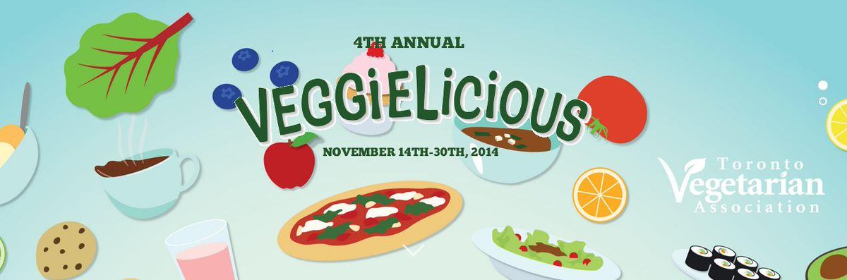 MarcellaTomas's tweet photo. 4th Annual #Veggielicious Nov 14-30 | veggielicious.ca | Celebrating Toronto's veggie best @torontoist Pass it on! http://t.co/Vg3fpG0dkd