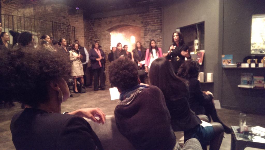 TheDavidLorenCo's tweet photo. @FWhitfield is sharing her story as a Woman of Color in Communications #ColorCommATL @ColorCommntwk #StudioNo7 http://t.co/y1o2p51j9Q