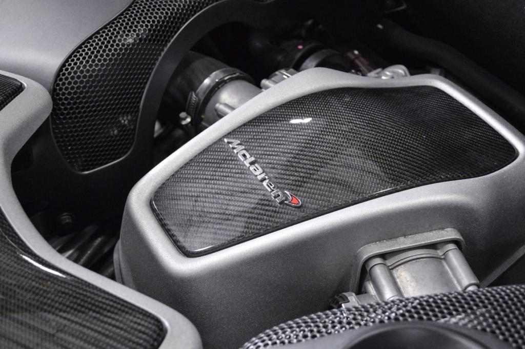 At launch, the McLaren M838T engine became the most efficient engine (Hp per CO2) ever fitted to a a production car.