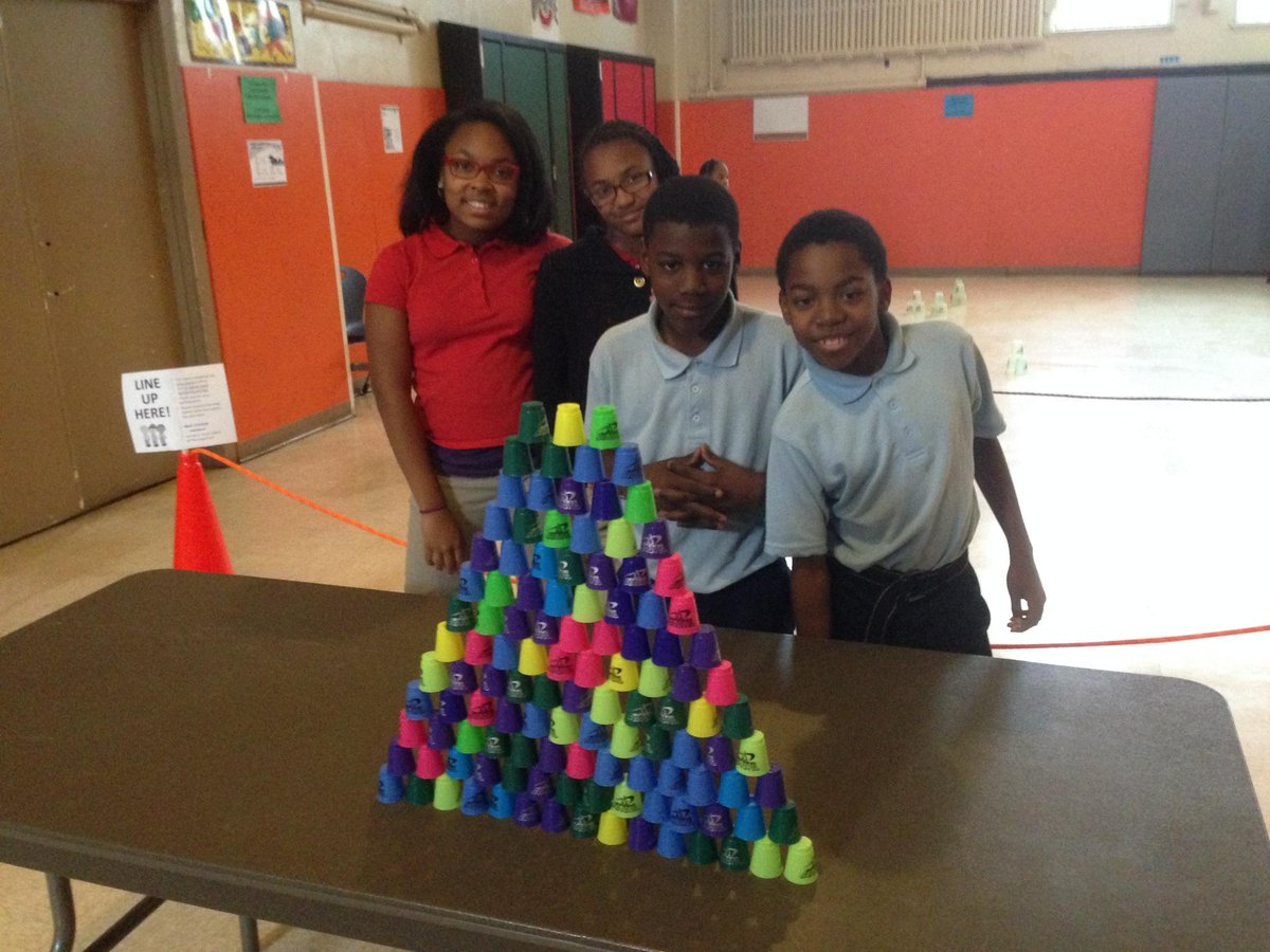 ICAWOLVESPE's tweet photo. Teamwork Paid Off, 2 of 38 groups completed mini tower!! #2014STACKUP @SpeedStacksInc http://t.co/mCzPUPUmJc
