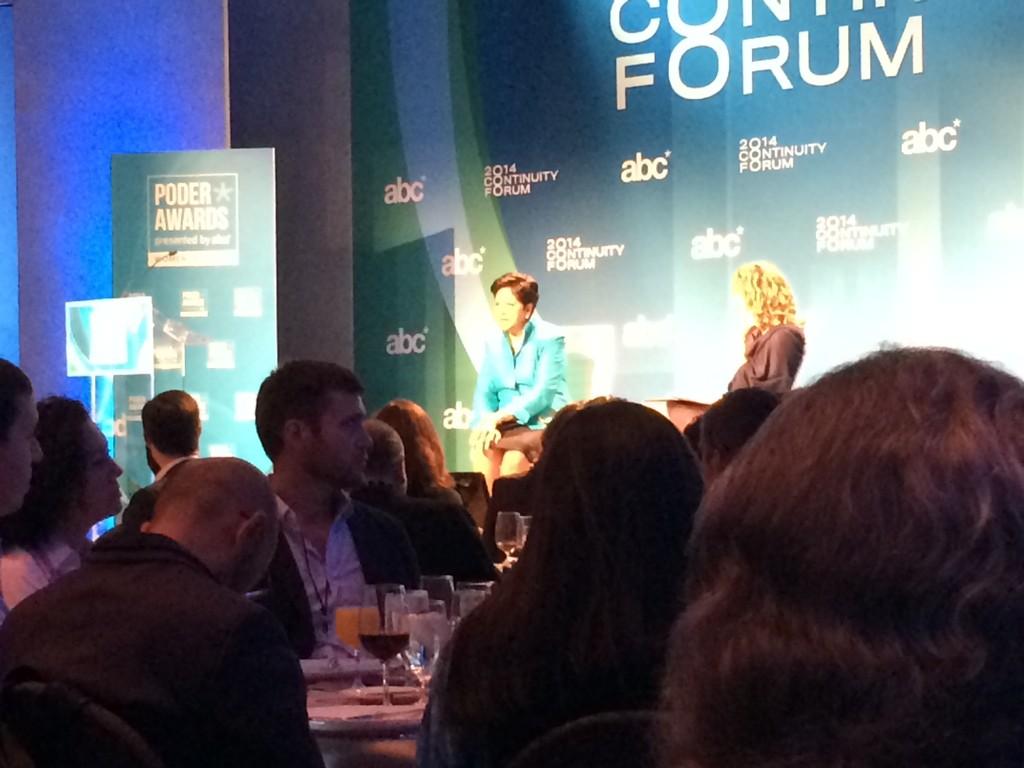 rflipsey's tweet photo. What if we could do good for the planet AND make money doing it? Indra Nooyi shares. #poderawards @MrElliottJones http://t.co/DuopCRstVz
