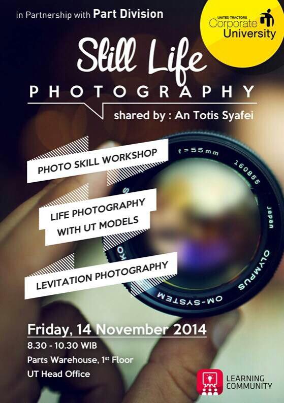 UTCorpU_id's tweet photo. Bekerja sama dengan Parts Divisi, Hadirilah Photo Skill Workshop, Jumat 14 November 2014 di jam 08.30-10.30 http://t.co/xcL5ZmXWJI