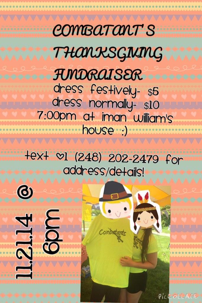 🍗🍴🍲 don't miss our relay thanksgiving!