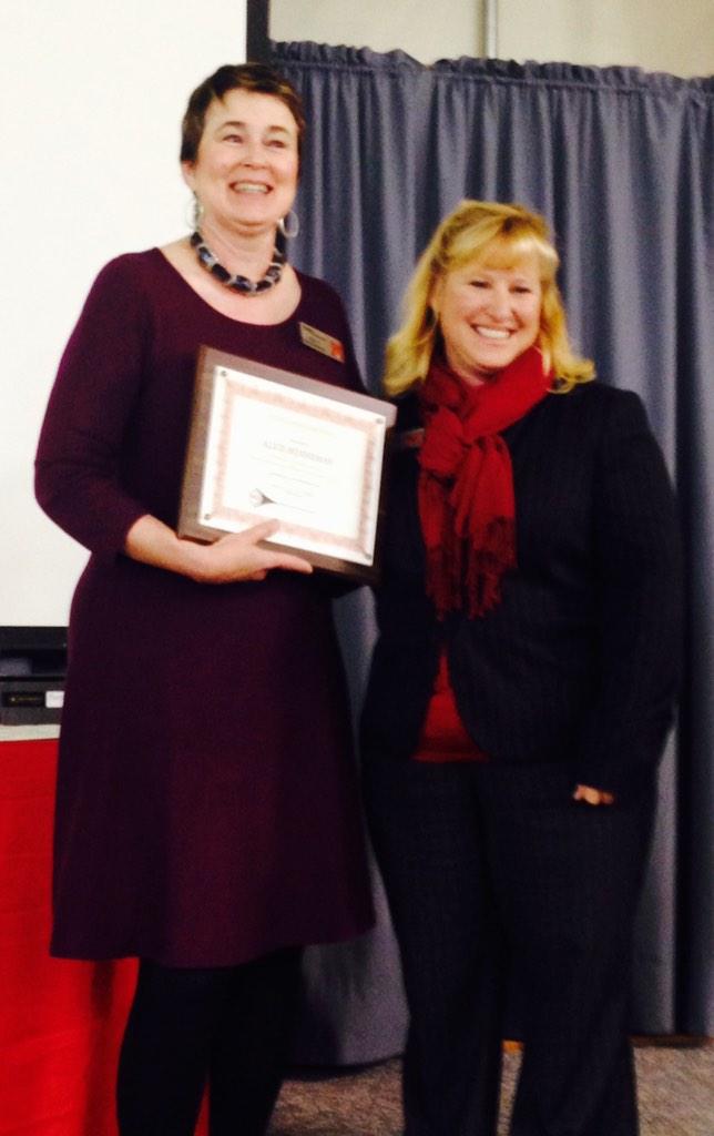 ma_ma_pete's tweet photo. @alicehenneman Congrats to everyones fav mentor NCEA Outstanding Mentor Award #extfall14 #GivingCaringSharing http://t.co/MYsnqYqn8I