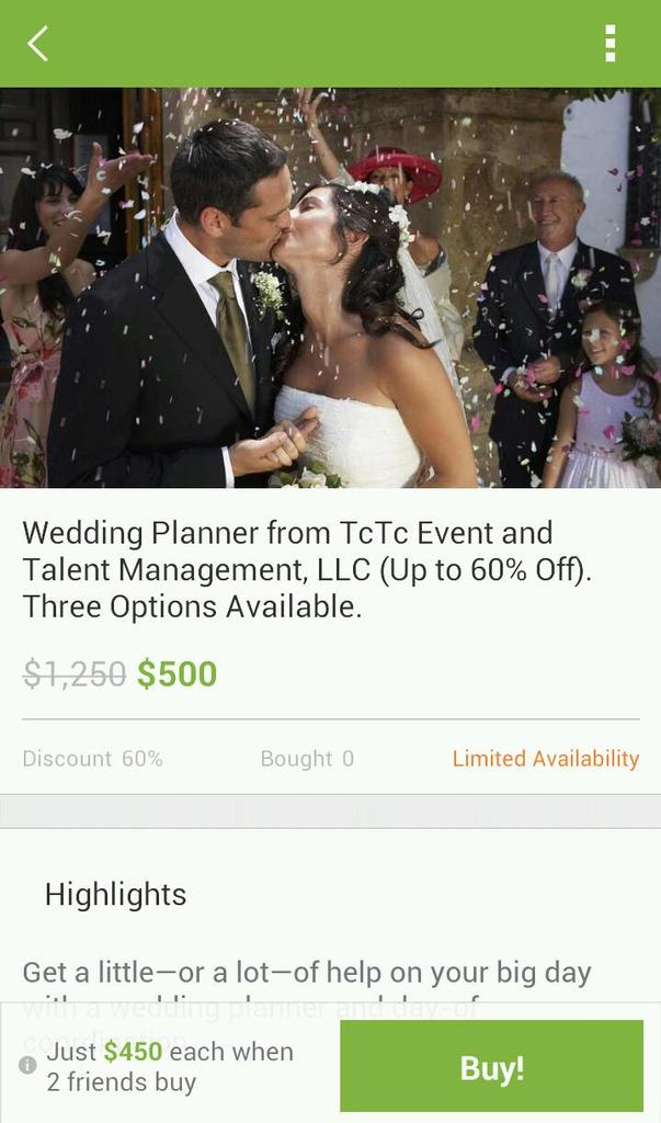 TcTcEvents's tweet image. Look us up on #groupon for some of our package deals
