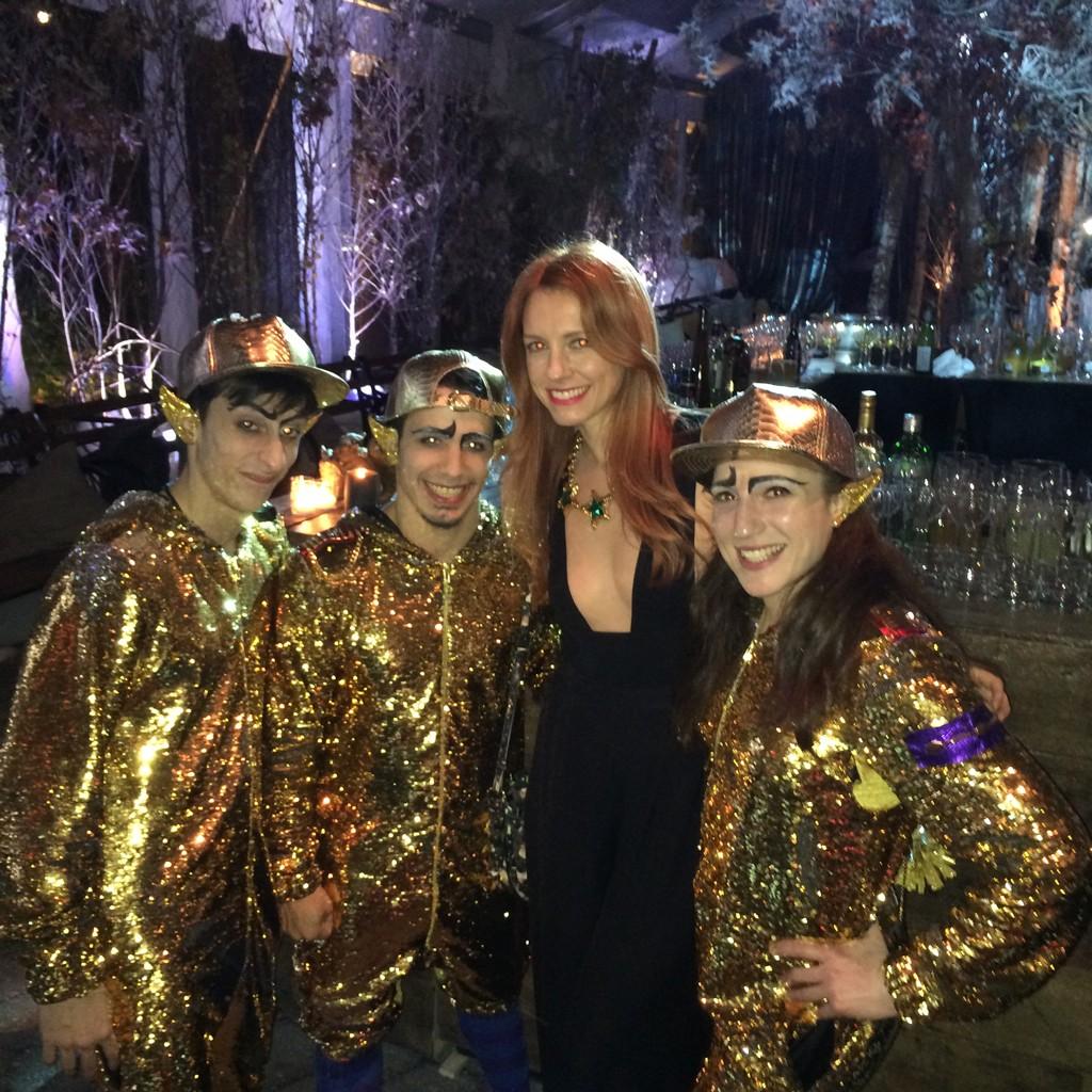 EMenicheschi's tweet photo. #BAZDAZZLED @BarneysNY @JZuccarini and @fleurdumalnyc get your elf on http://t.co/bM08KMIdUx