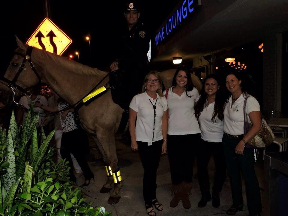 Ft. Lauderdale Police Mounted Unit makes this Veteran's Day event one to remember- thank you so much!!!@FLPD411