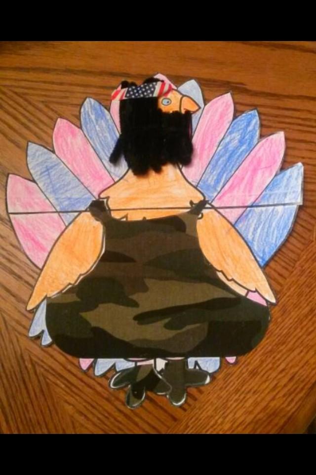 CookPhillip's tweet image. My son wade wanted to disguise his turkey as @williebosshog for a school project save the turkey from thanksgiving