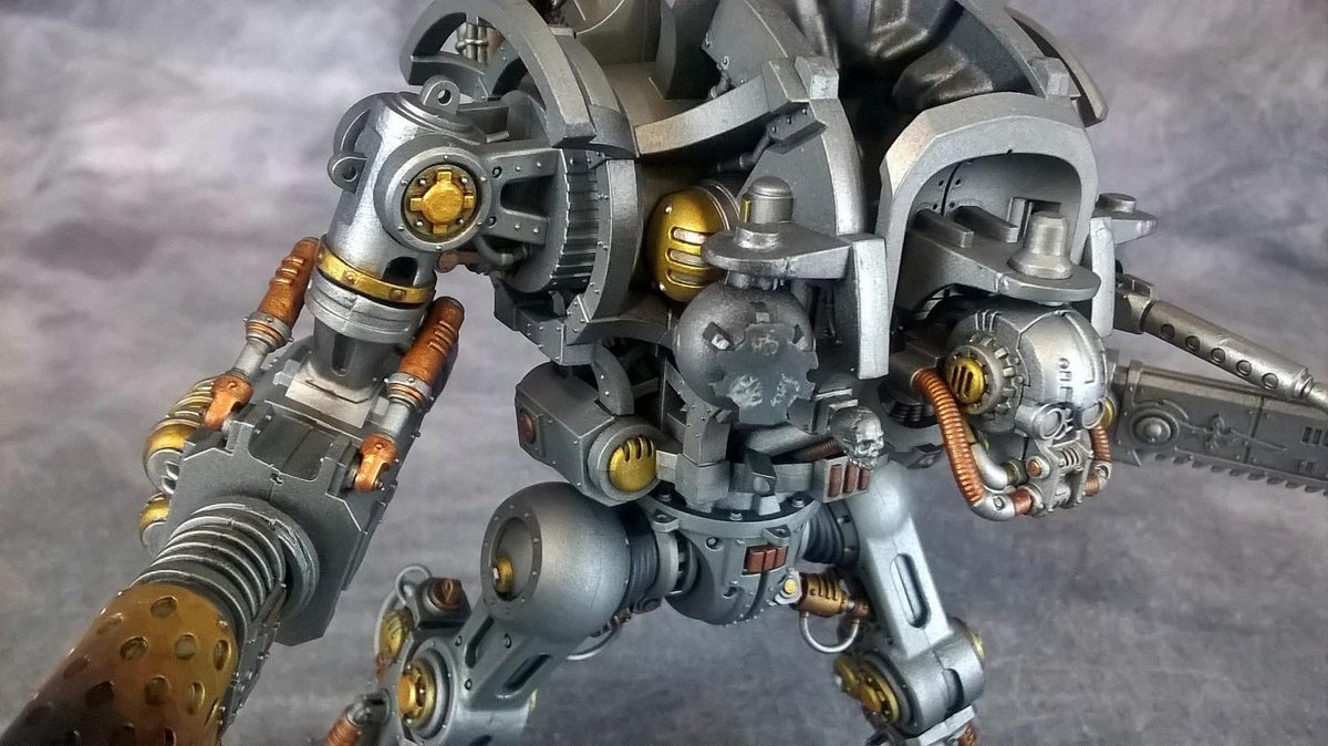 Celsork's tweet photo. #warmongers worked on the knight lots of details to add, but made some progress. tomorrow more details and weathering http://t.co/vT8kpWz9rd