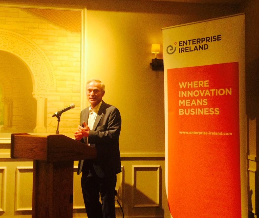 IrelandinSF's tweet image. 1/2 Minister Bruton addressing our business network in Silicon Valley tonight #AccessSiliconValley #WhyIreland