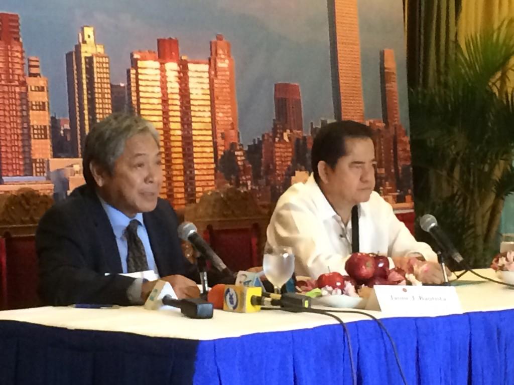miguelrcamus's tweet photo. PAL president Jaime Bautista formally launches revival of Manila-New York flights starting March 2015 @InquirerBiz http://t.co/HOvFq1gW2s