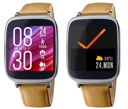 FORSELMAGZ's tweet photo. Asus Zenwatch siap dijual seharga RP 2,4 jutaan, bodi stainless, strap kulit http://t.co/birreem7Rv