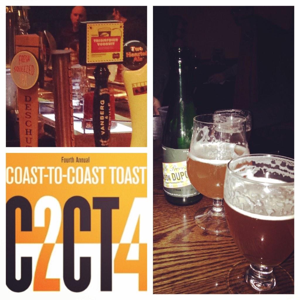 BreakthruBevIL's tweet photo. Way to represent, IL! We were glad to join you in celebrating Belgian beer, &amp; toast it across the nation! #C2CT4 http://t.co/eLSCPYsI8t