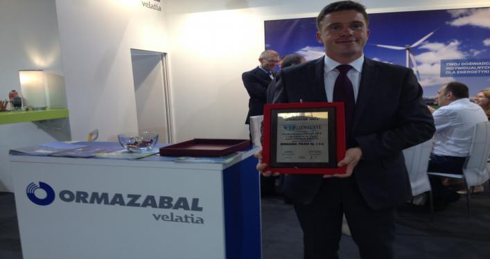 ormazabal_en's tweet image. Honorary award during ENERGETAB the most important fair for the Polish electrical industry...ormazabal.com/en/highlights/…