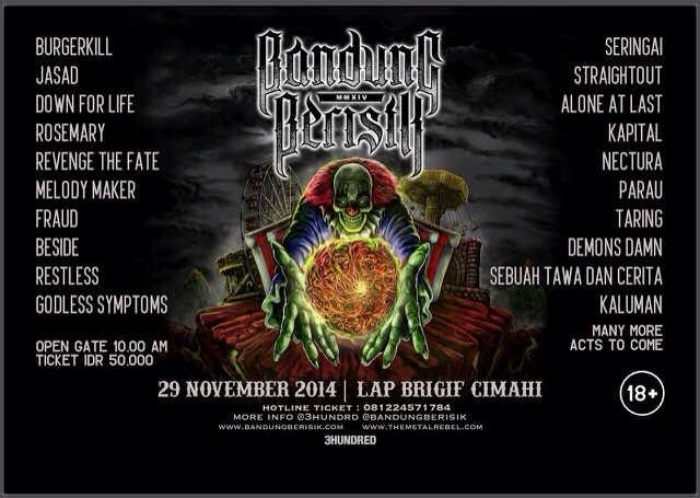 We are confirm !!! #BB2014 <a href="/BandungBerisik/">Bandung Berisik</a> | 29 Nov | Brigif.cimahi - Bandung |