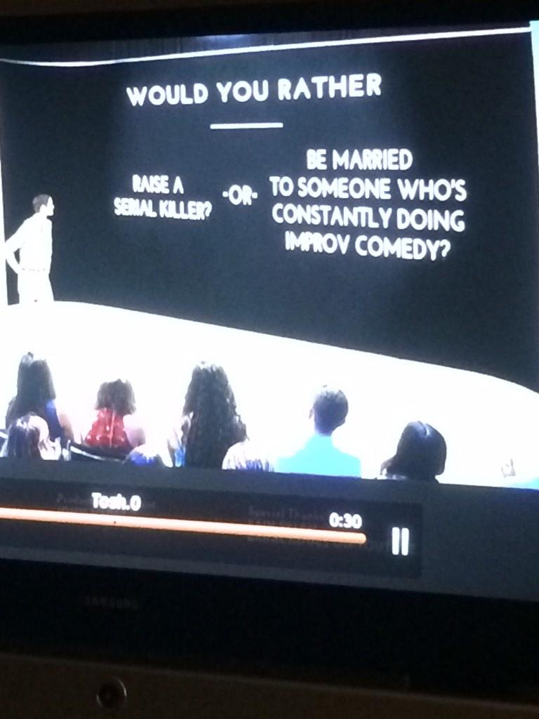 MtBachelorMama's tweet photo. Not nice,@danieltosh. Theater ppl I understand, but improvisors? I'm one of the cool, normal ones! Ha! C U in Tahoe! http://t.co/4Migwwnsda
