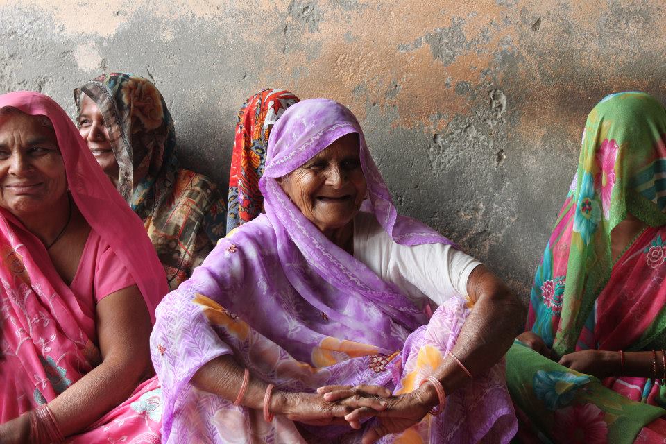 rbailis's tweet image. What a smile. Beautiful grandmother from a small village in Ghaziabad, India.  #wcgb_bold #team4tech