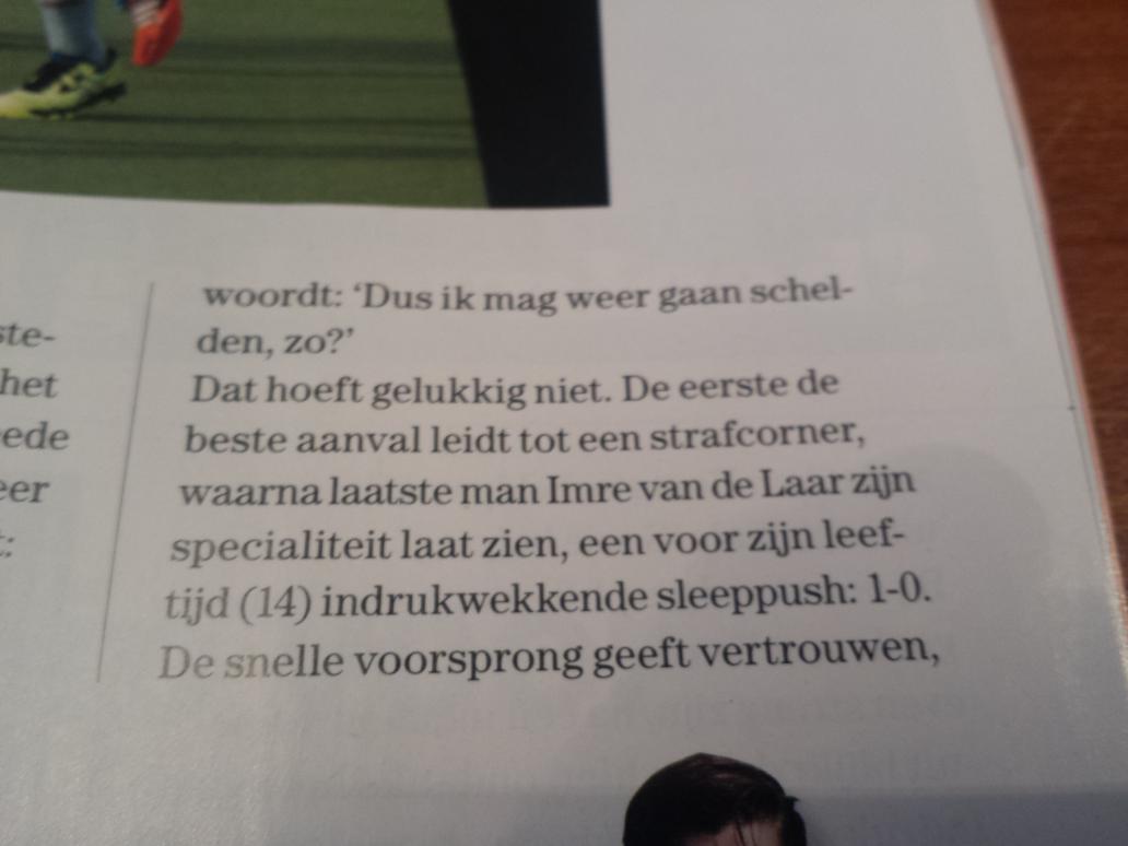 HCDBJB1's tweet photo. Mooi stukje in hockey.nl over onze @Imrevdlaar 💪 http://t.co/gUw1cS9CQA