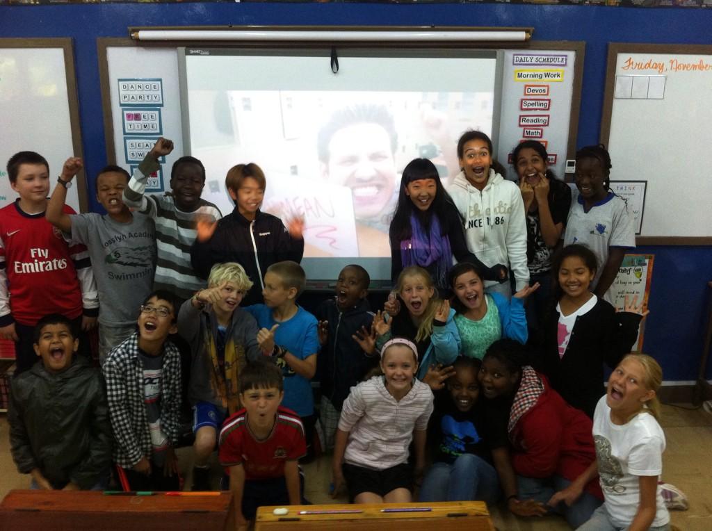 jenwatson78's tweet photo. Singing with you in Nairobi, Kenya, today, @OriginalMisterC, as we learn about mean, median, and mode! http://t.co/jxWtlVJXuP
