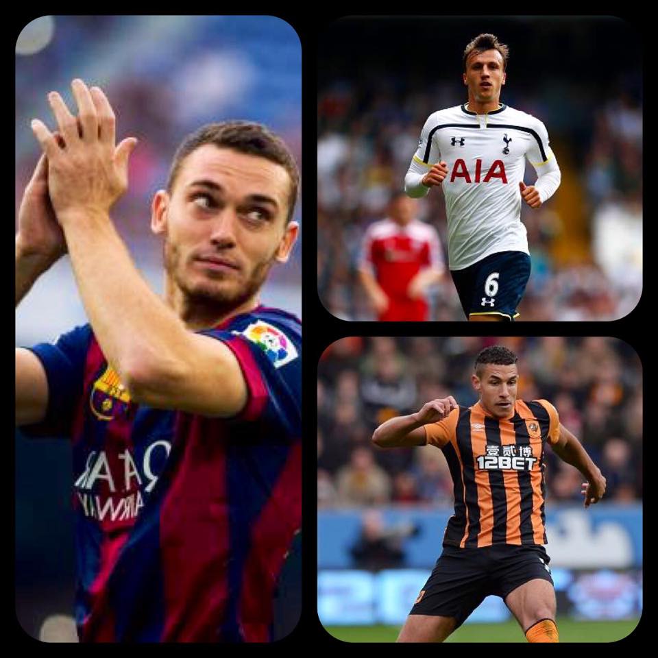 HAPPY BIRTHDAY! to Barcelonas Thomas Vermaelen, Hul Citys Jake Livermore and Tottenhams Vlad Chiriche ! 