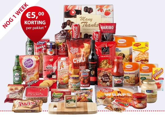 Groots genieten, daar draait het om tijdens de feestdagen. Dit XL-kerstpakket draagt hieraan bij. Nu extra voordelig!