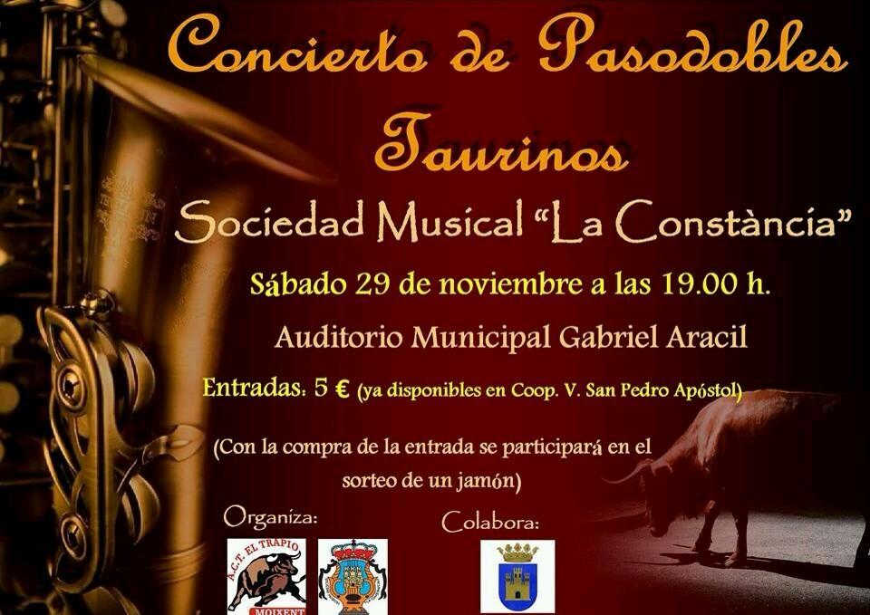 Próxim concert dia 29 de novembre concert taurí.