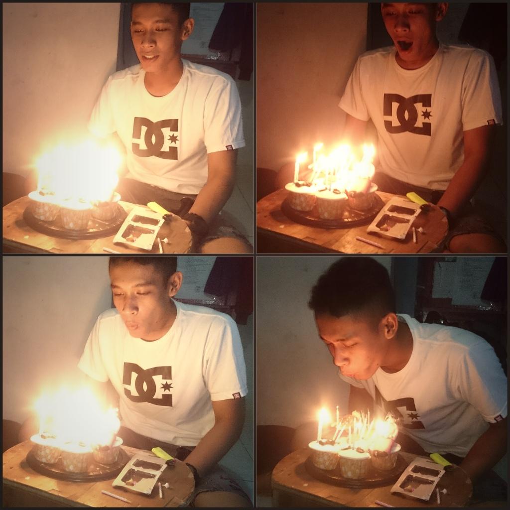 FitriniaMarta's tweet photo. Semoks tiup lilin hihihi ;;) :* @novanizerr muuaahh http://t.co/q7eePS14i0