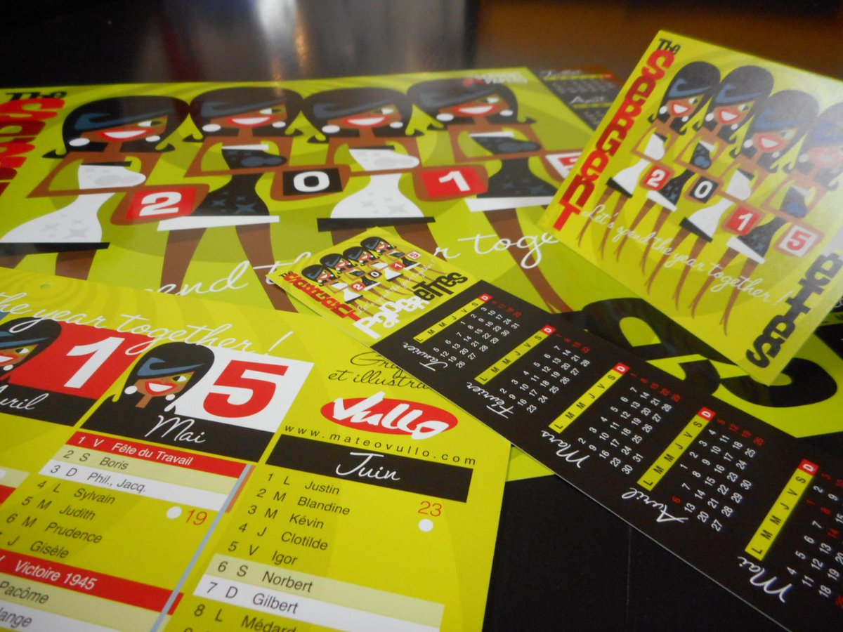 sergentpapers's tweet photo. Les calendriers 2015 by Mat Vullo sont désormais disponibles gratuitement en boutique ! http://t.co/BxfZGT6BwU