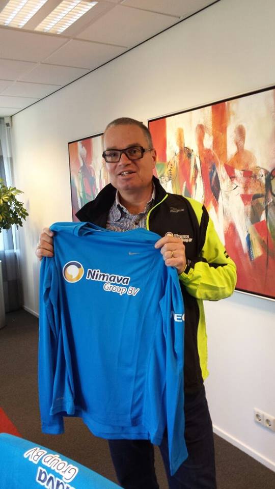 De shirts voor de 7heuvelenloop zijn uitgedeeld, we zijn er klaar voor!
