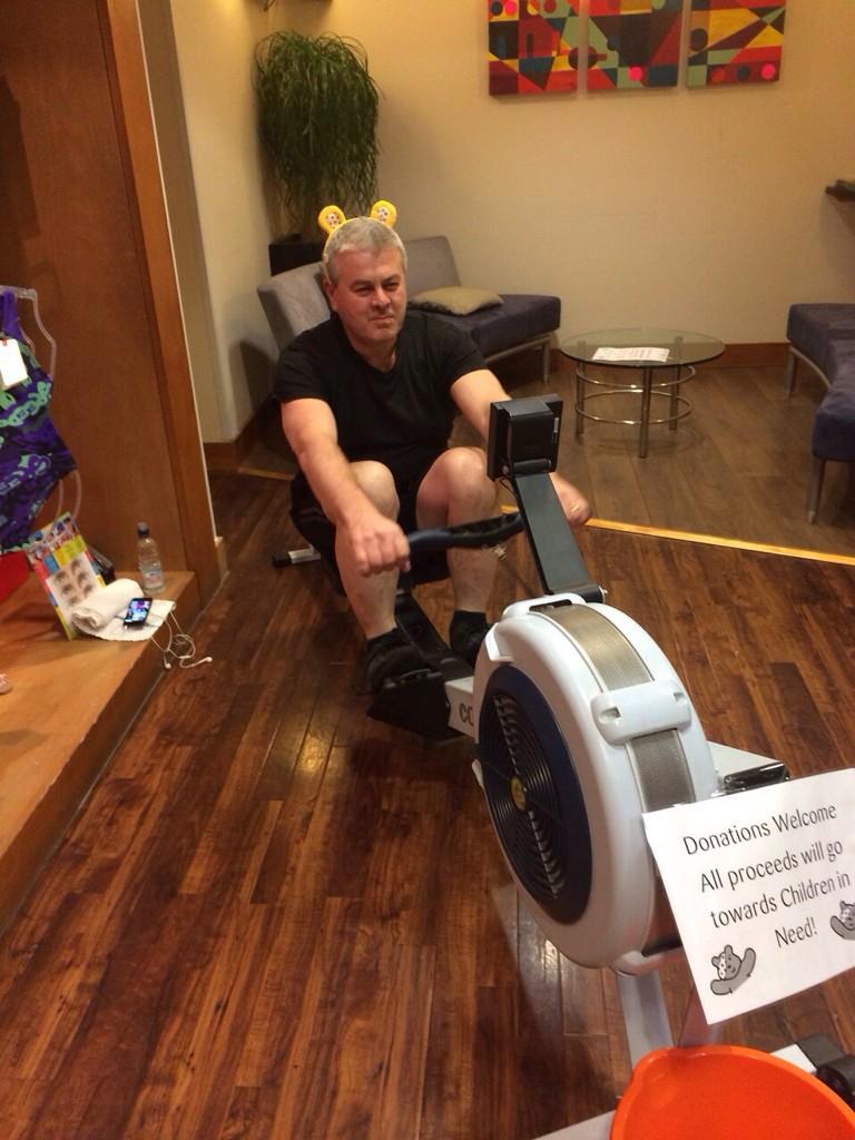 SpiritHealthAyl's tweet photo. These guys have started us off this morning! Not long to go now 😉 keep going guys! @HIAylesbury #BBCChildrenInNeed http://t.co/1FC4PEaSsR