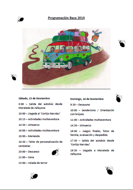 TosPalSaco's tweet photo. Y aquí tenemos la programación provisional para #Baza14!!! http://t.co/hwr9z1MOjg