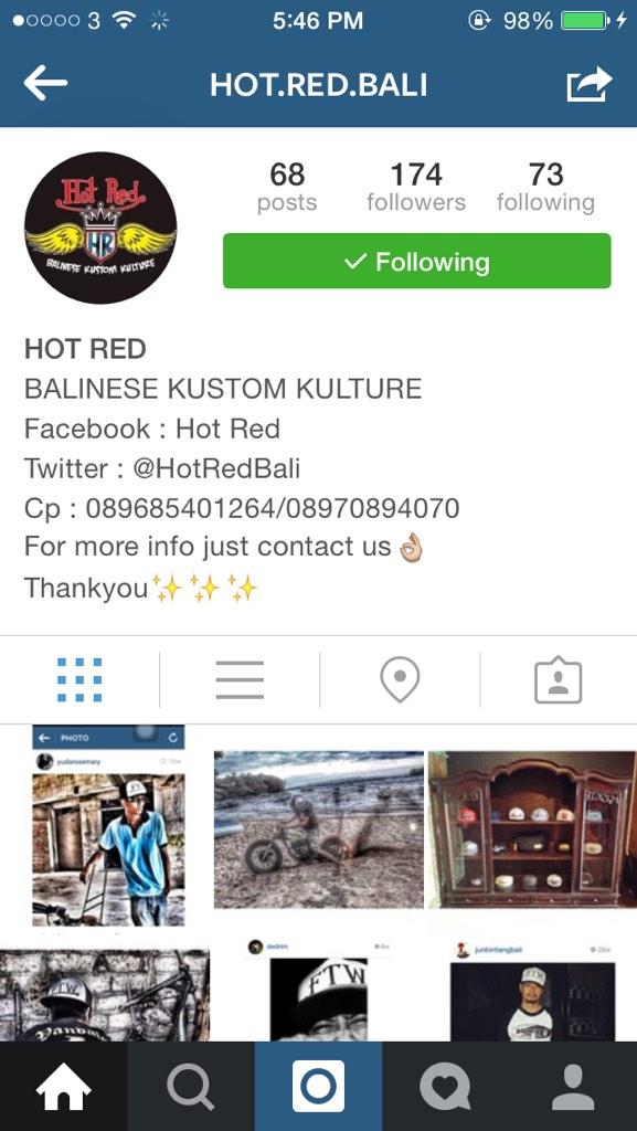 HOT RED BALI tweet media