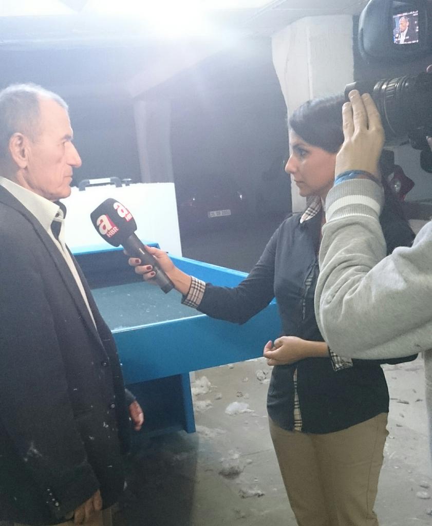 A HABER RÖPORTAJI #evemakine #tekstil  #geridönüşüm #izmir #sedatşen