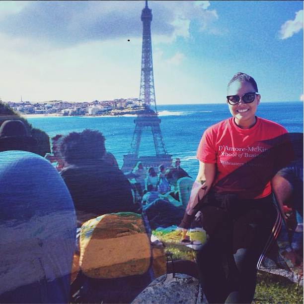 nanafer93's tweet photo. First Australia, then Paris (and even more adventures to come)...it's been surreal Northeastern! @HomecomingNU http://t.co/8qd9ONcugv