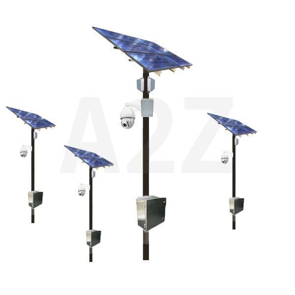 A2Z Solar 4G Surveillance Trailer IR HD...vimeo.com/111823579  #SolarSecurityCamera