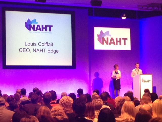 NAHTnews's tweet photo. CEO @LouisMMCoiffait introducing @NAHTEdge to #NAHT2014 http://t.co/5DRqn6qVQJ