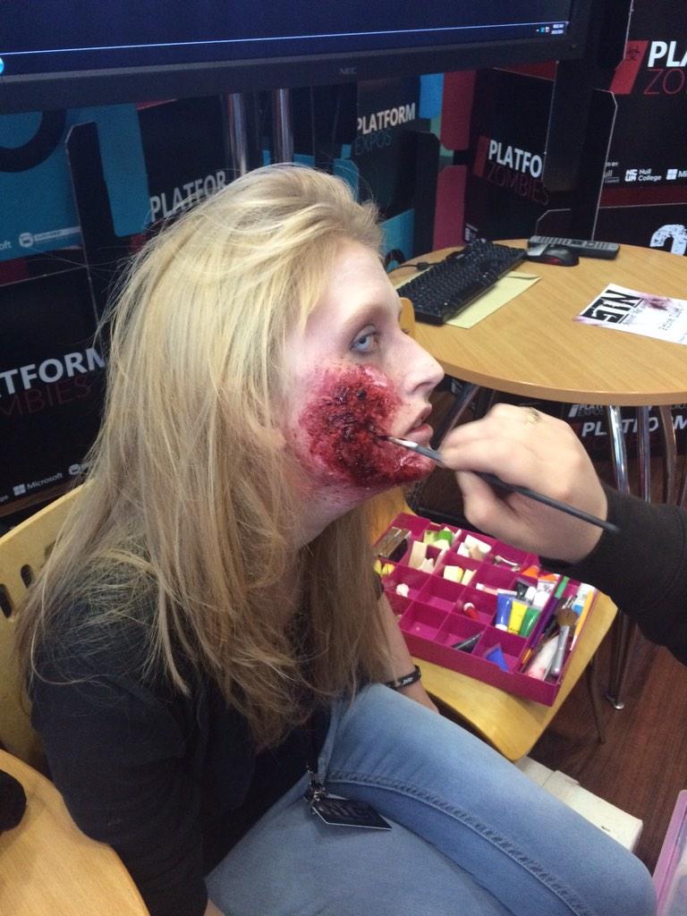 STNgame's tweet photo. Getting zombied at the STN booth at #platform2014 #gamedev #indiedev @PlatformExpos http://t.co/if9DZEYSxS