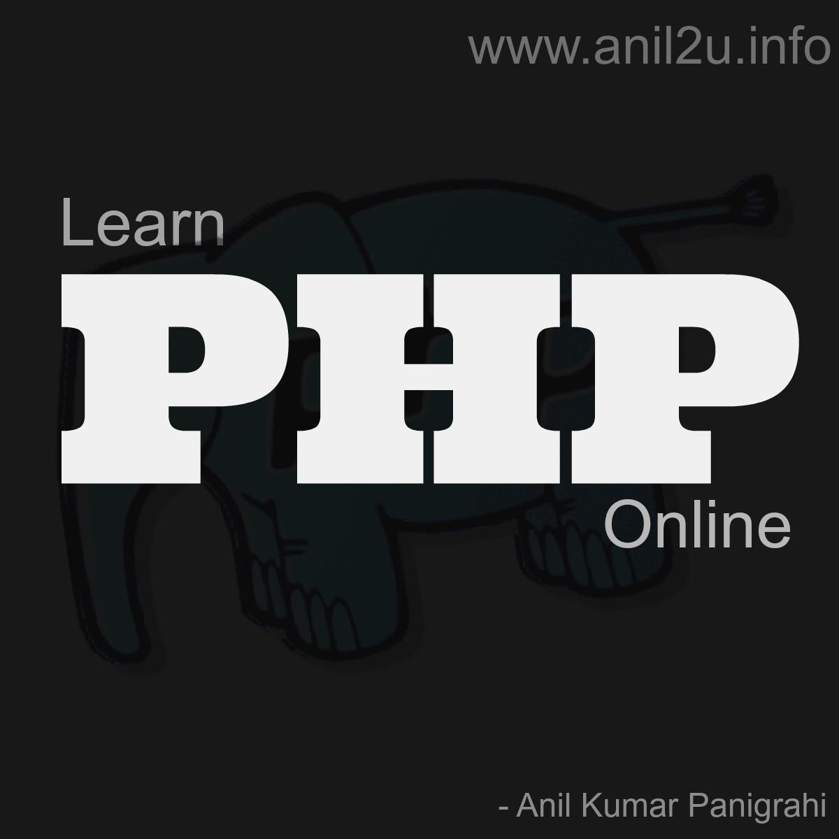 IamAKPanigrahi's tweet image. Learn PHP Online #learnPHPonline