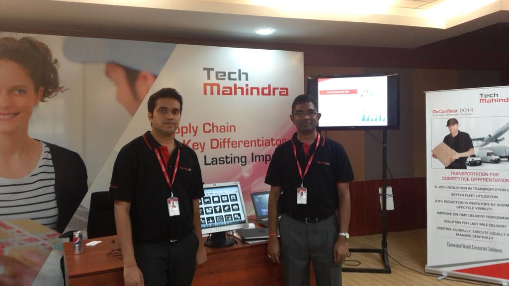 tech_mahindra's tweet photo. Keeping our stock fresh and safe. Farm tp Fork solns explained well at #ReConNext 2014. http://t.co/vm2L6IXFtz