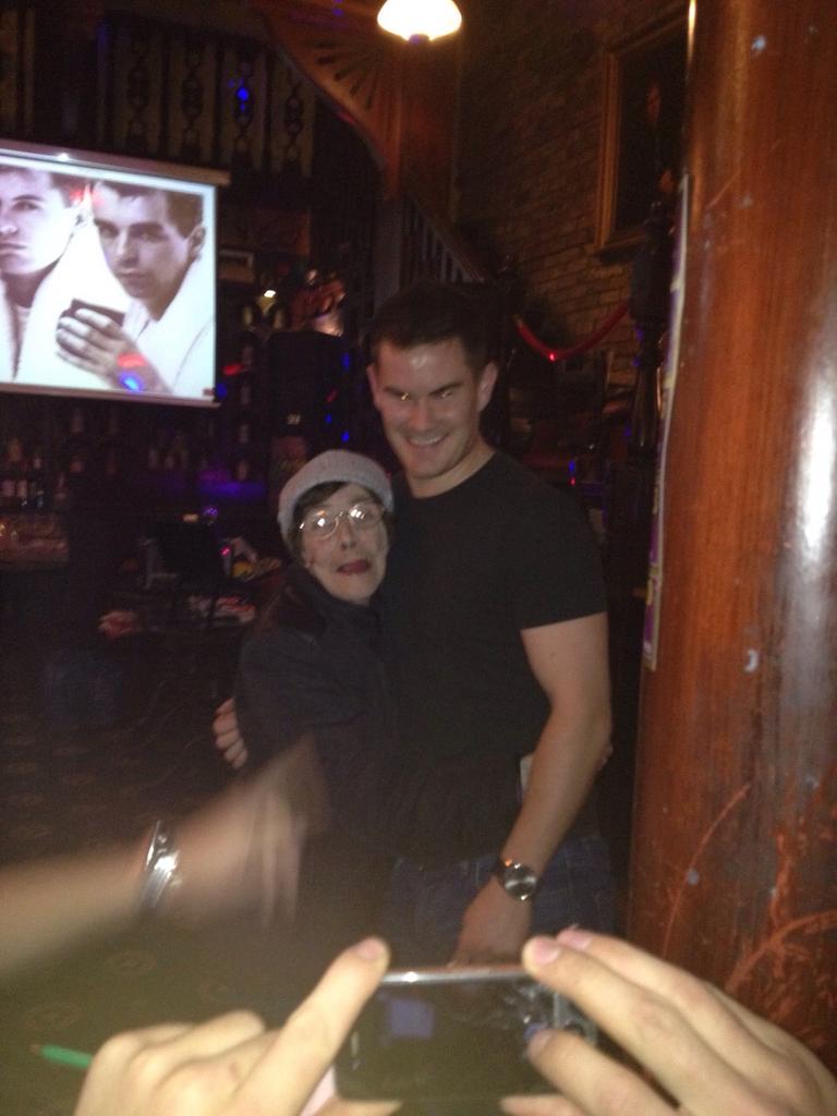 walshy154's tweet photo. Great banter at the pub quiz last night kev moore was only delighted with 1st prize in the raffle ๐ญ #Mary #kevmoore http://t.co/fqmahS33Tl