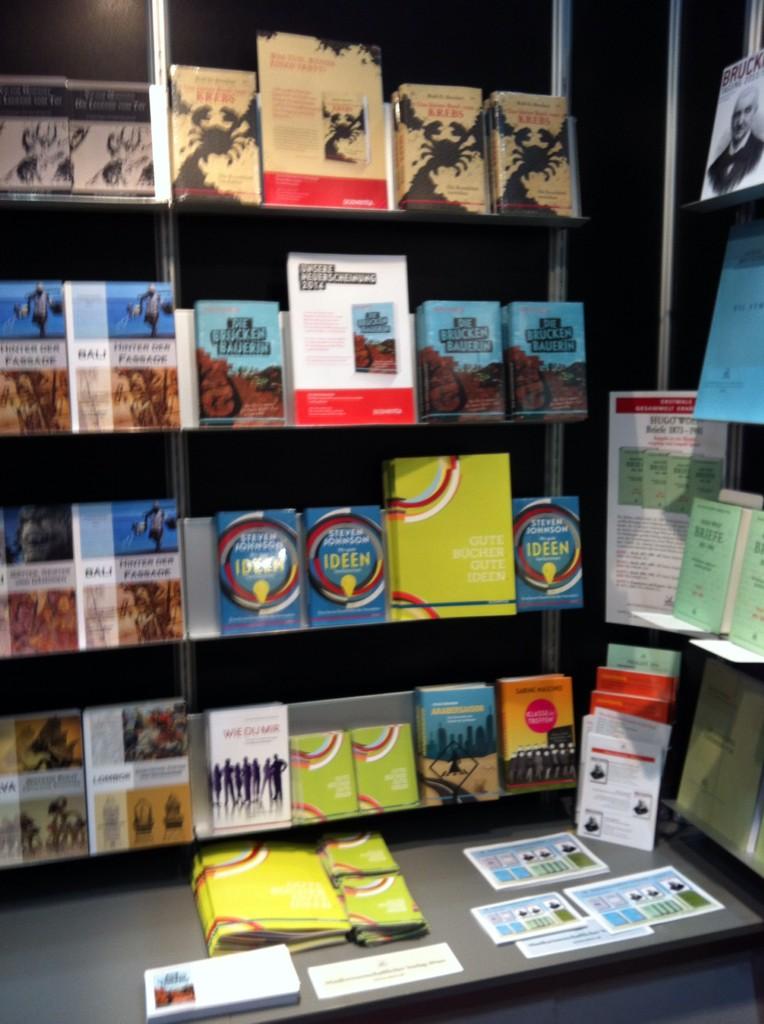scoventa's tweet photo. Unser Stand auf der @buch_wien - ist er nicht schön?! http://t.co/FWmEoGBALX