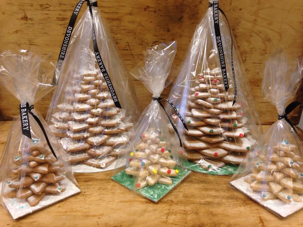 Christmas has arrived here at the bakery 🎄 These gorgeous trees are available in Gingerbread or Shortbread