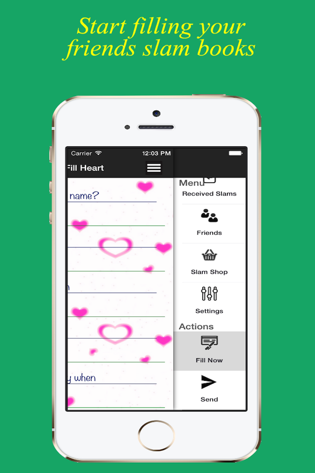 SlamEazy's tweet photo. SlamEZ an app to share slam book with friends is available on appstore

#AppsWorld #Appstore #friends #slam #secrets http://t.co/3h5bwSOXoN
