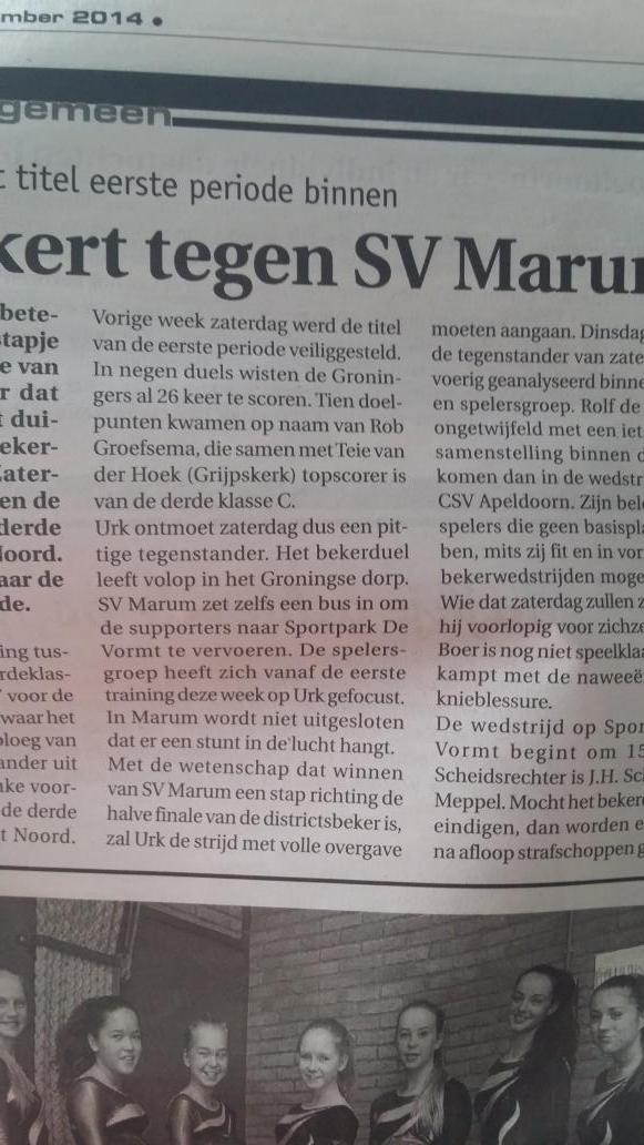 sfeervakURK's tweet photo. SV Marum komt met een bus vol suporters! Tijd voor een sfeeractie boys zaterdag 15:00 speeld ons aller URK! BE THERE! http://t.co/Dg1TQpz2np