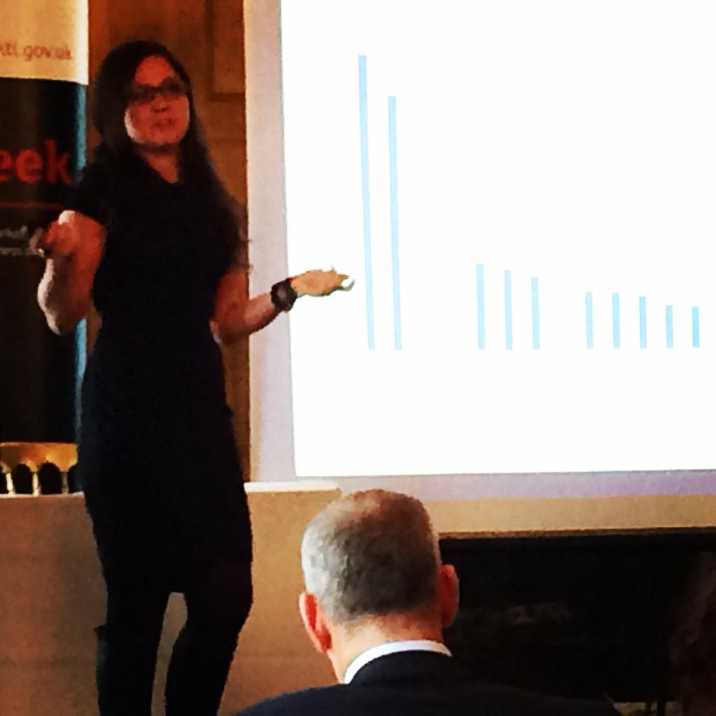 JohnGubba's tweet photo. @LabDigitalUK @annaferenczy social is having an impact: fascinating insight by Anna Ferenczy at #ExportingForGrowth http://t.co/rSdipNmKY6