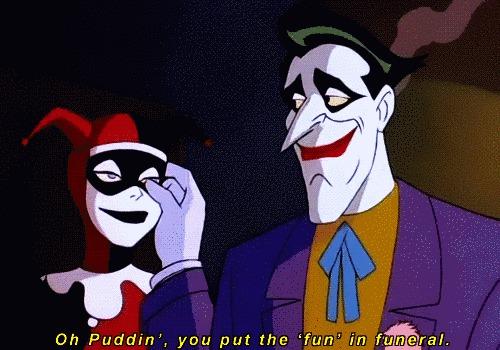 SuperStashStore's tweet photo. The cutest evil couple ever. #TheJoker #HarleyQuinn http://t.co/4IaTHpist6
