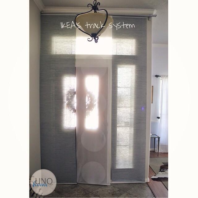 UNOhome_Blog's tweet photo. Gained some privacy with IKEA's track system with panels. On the blog today. Link is in my profile #ikea #homedecor http://t.co/GlJcj4kKtf