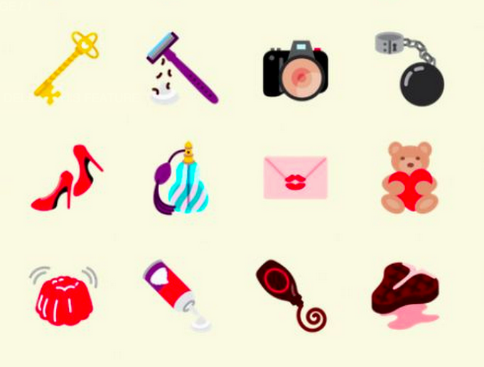 “Ohaii, Jello. “@verge: These are Flirtmoji, the new NSFW emoji for sexting http://t.co/Y...