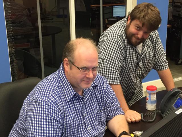 Who wore it best -- Exec. Producer <a href="/keithbliven/">Keith W. Bliven</a> or newscast editor <a href="/chiphornstein/">Owen Hornstein III</a>?