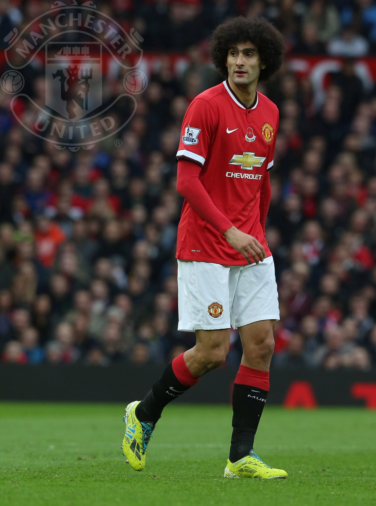 Hoje, Marouane Fellaini completa 27 anos. Na BPL ele tem 163 jogos, 26 gols e 15 assists. Happy Birthday 